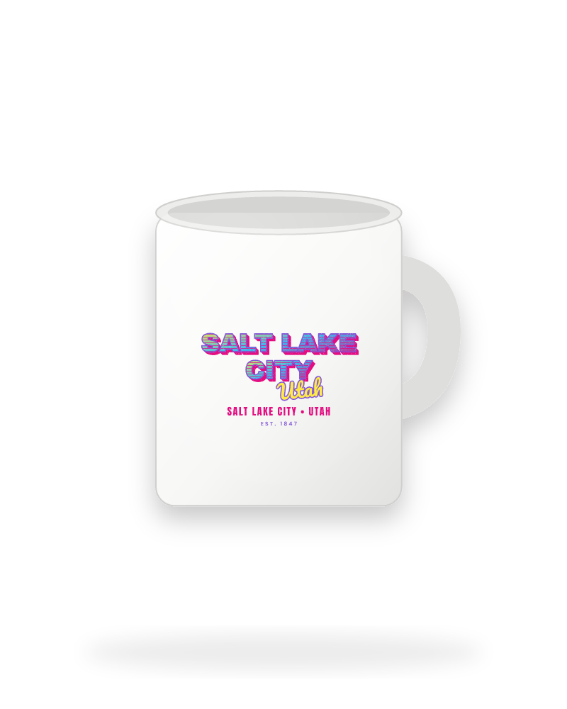Salt Lake City Music TV Ceramic Mug 11oz