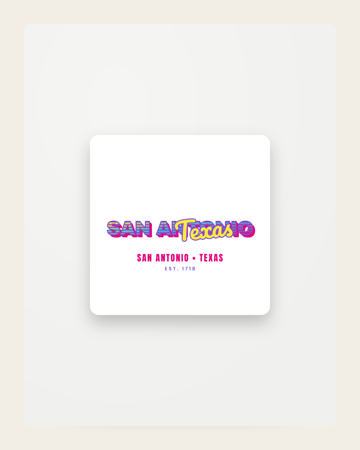 San Antonio Music TV Fridge Magnet in White