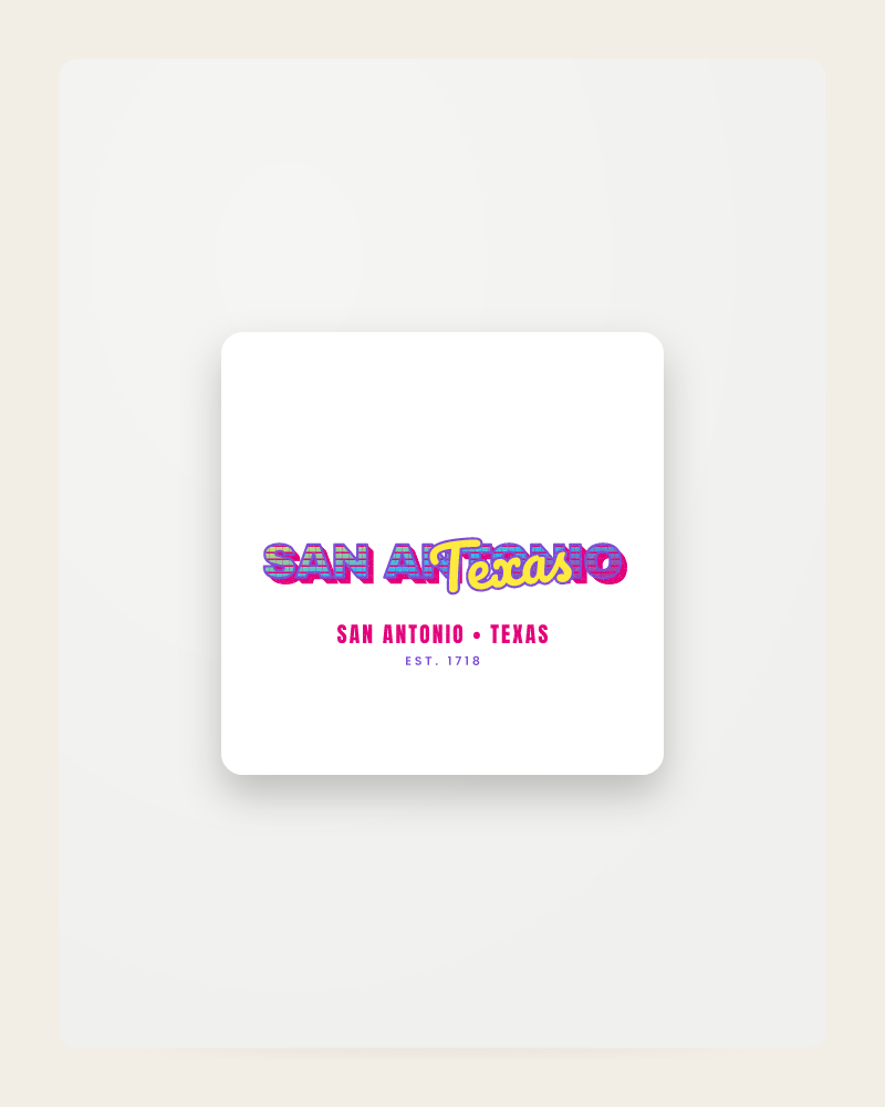 San Antonio Music TV Fridge Magnet