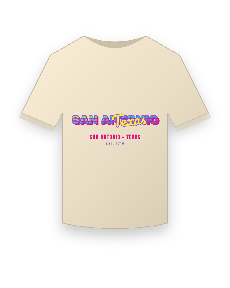 San Antonio Music TV Organic Cotton Tee