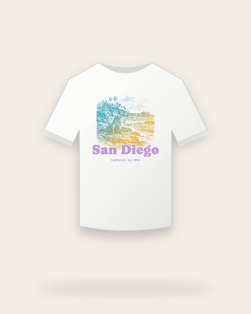 San Diego La Jolla Cove Youth Tee