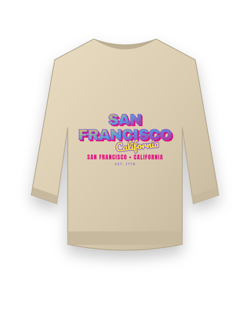 San Francisco Music TV Crewneck Sweatshirt