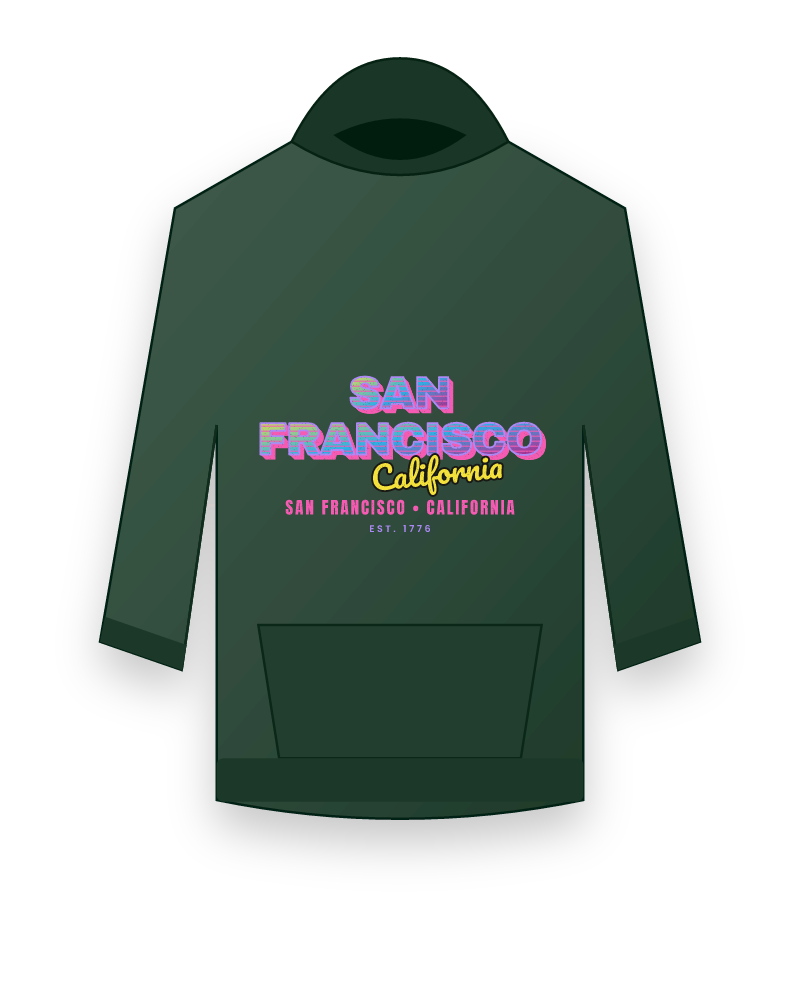San Francisco Music TV Hooded Sweatshirt