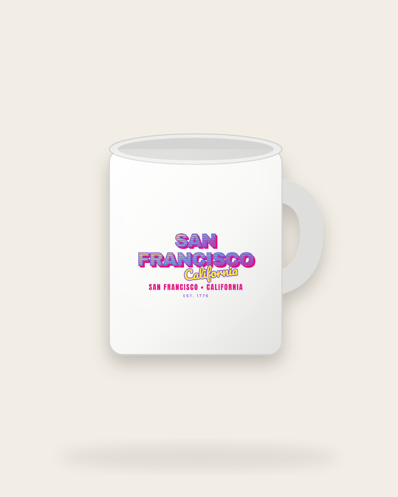 San Francisco Music TV Ceramic Mug 11oz
