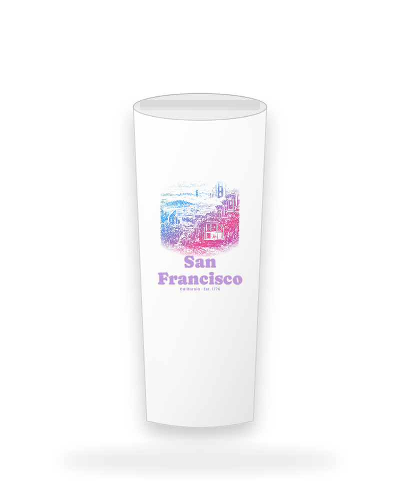 San Francisco Cable Car Hill Insulated Tumbler 20oz