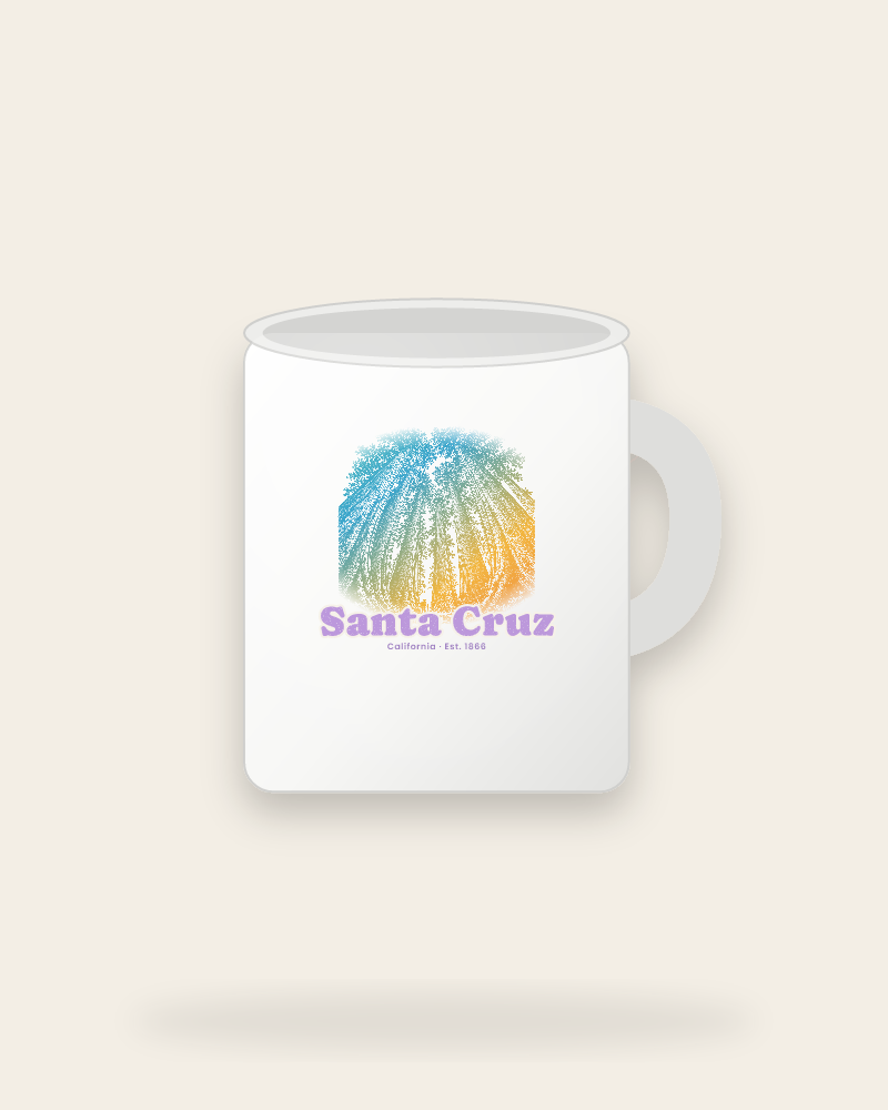 Santa Cruz Redwood Cathedral Ceramic Mug 11oz