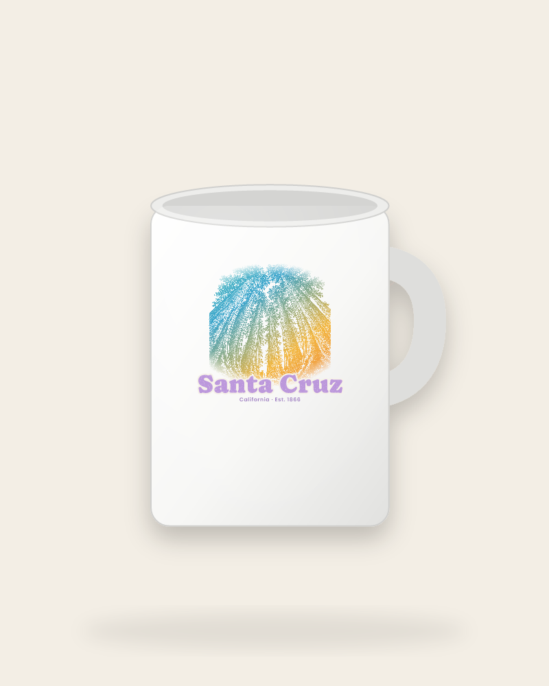 Santa Cruz Redwood Cathedral Ceramic Mug 15oz