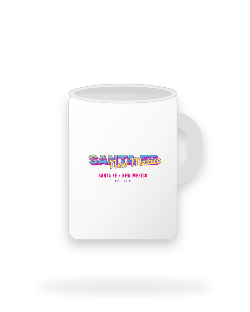 Santa Fe Music TV Ceramic Mug 15oz