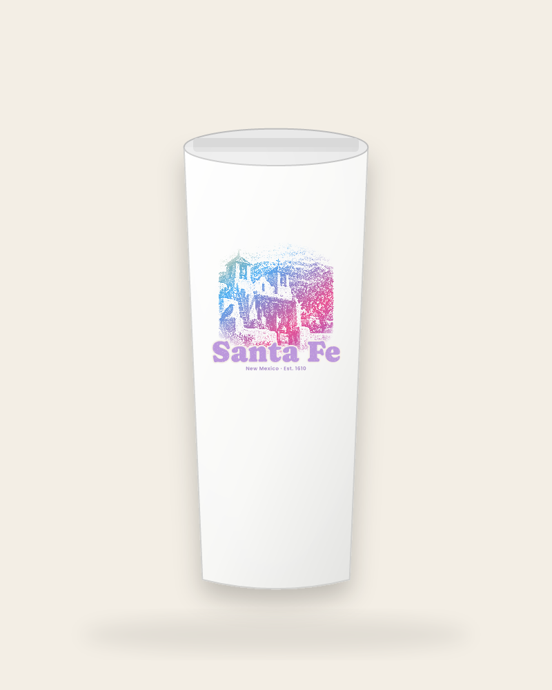 Santa Fe Adobe Church Insulated Tumbler 20oz