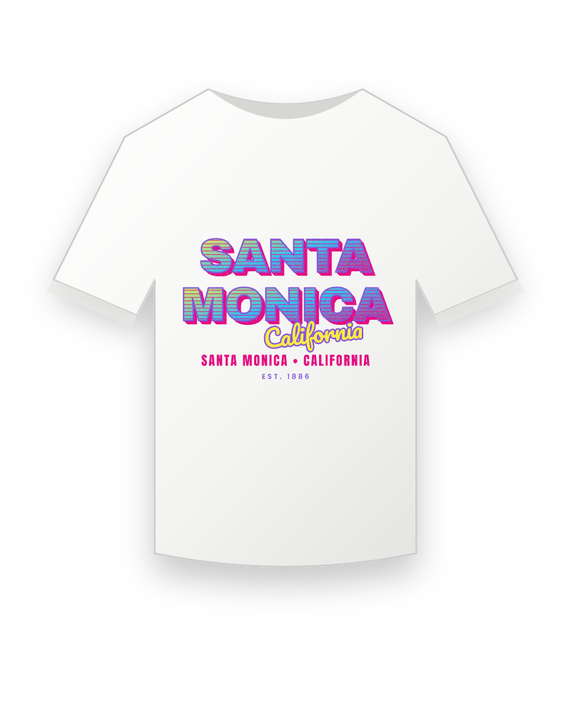 Santa Monica Music TV Youth Tee