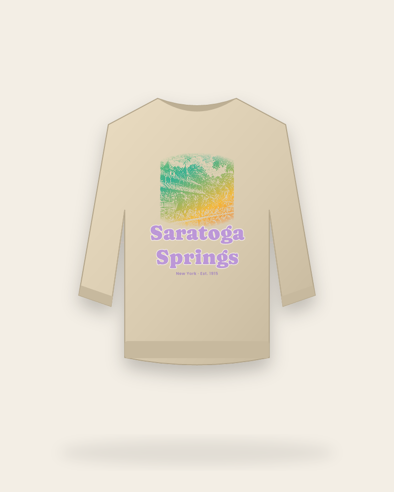 Saratoga Springs Homestretch Crewneck Sweatshirt