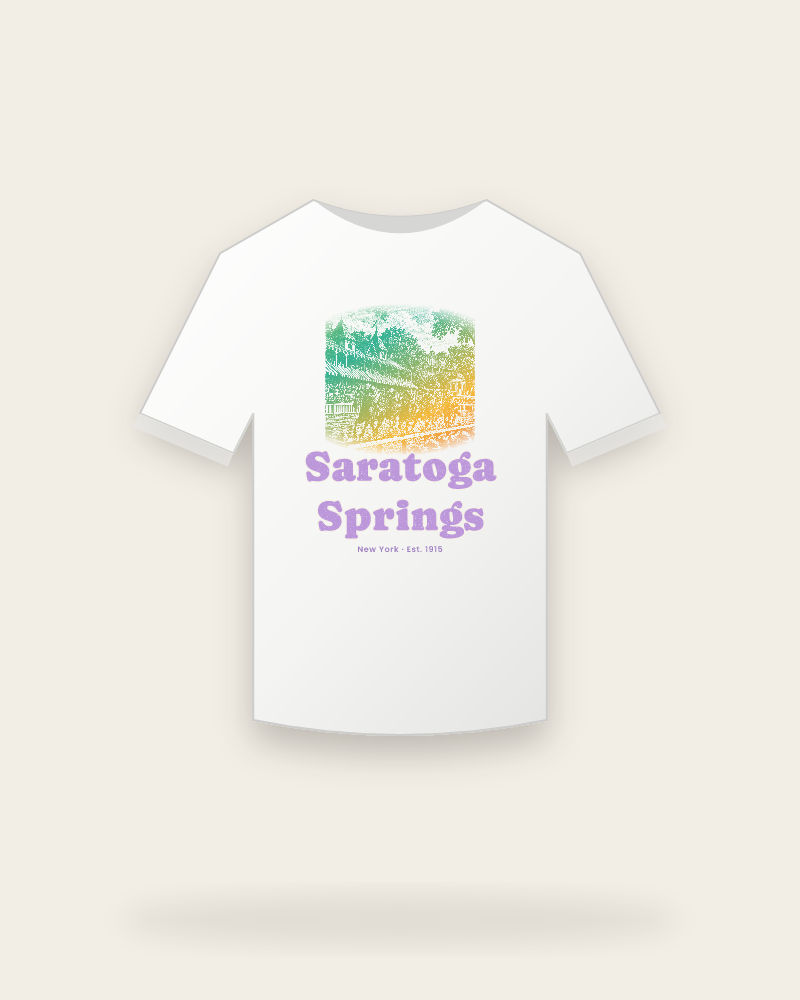 Saratoga Springs Homestretch Youth Tee