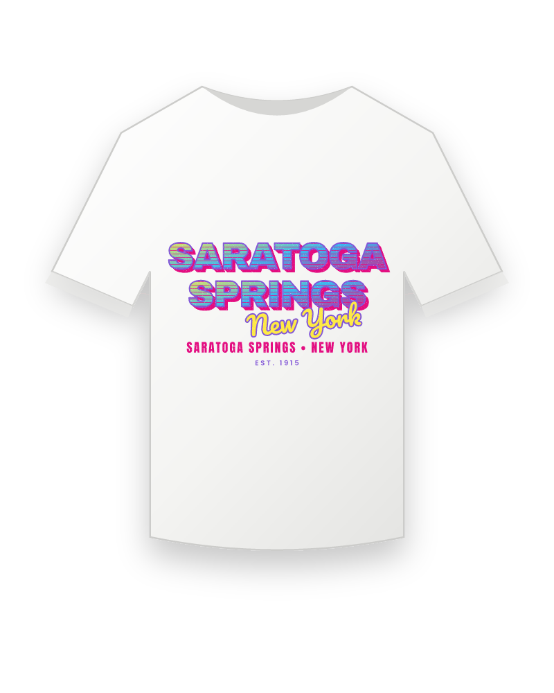 Saratoga Springs Music TV Youth Tee