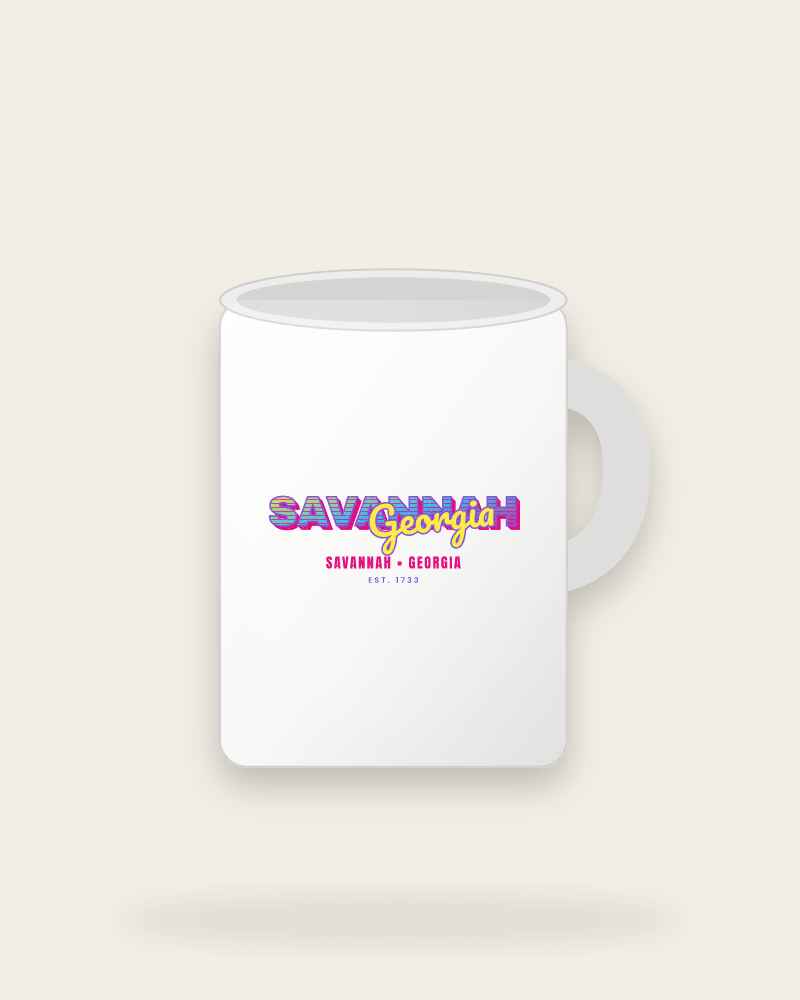 Savannah Music TV Ceramic Mug 15oz