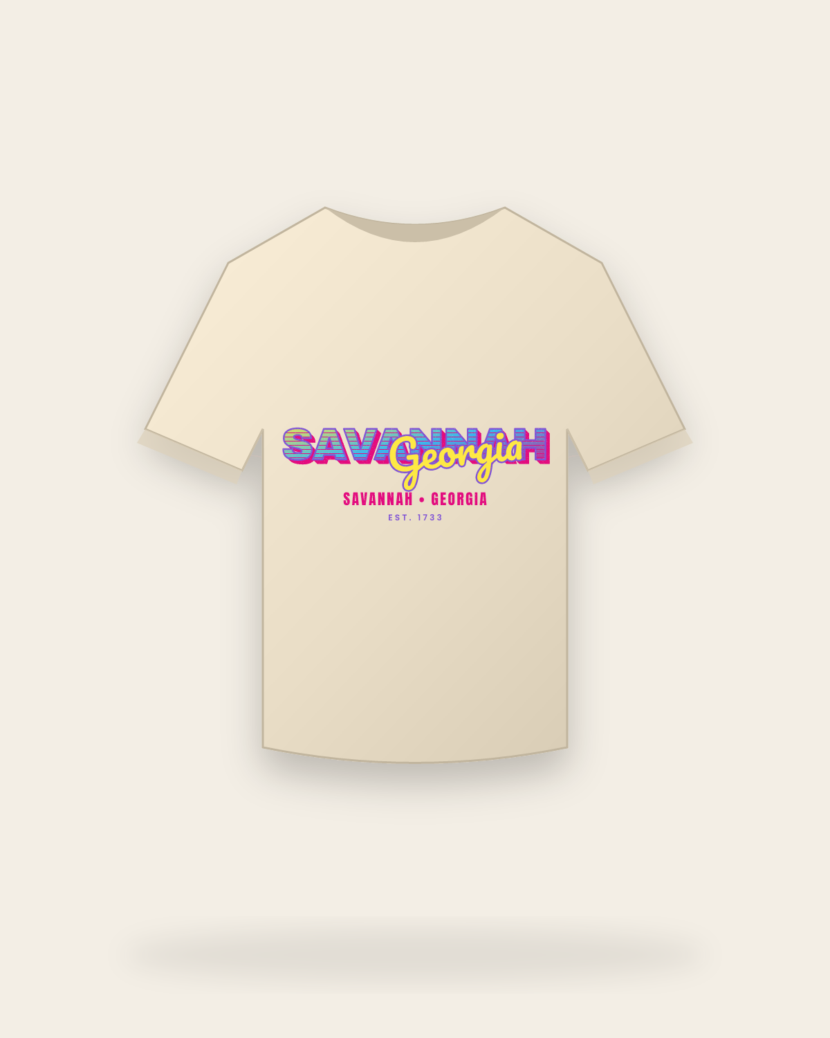 Savannah Music TV Classic Tee in Natural