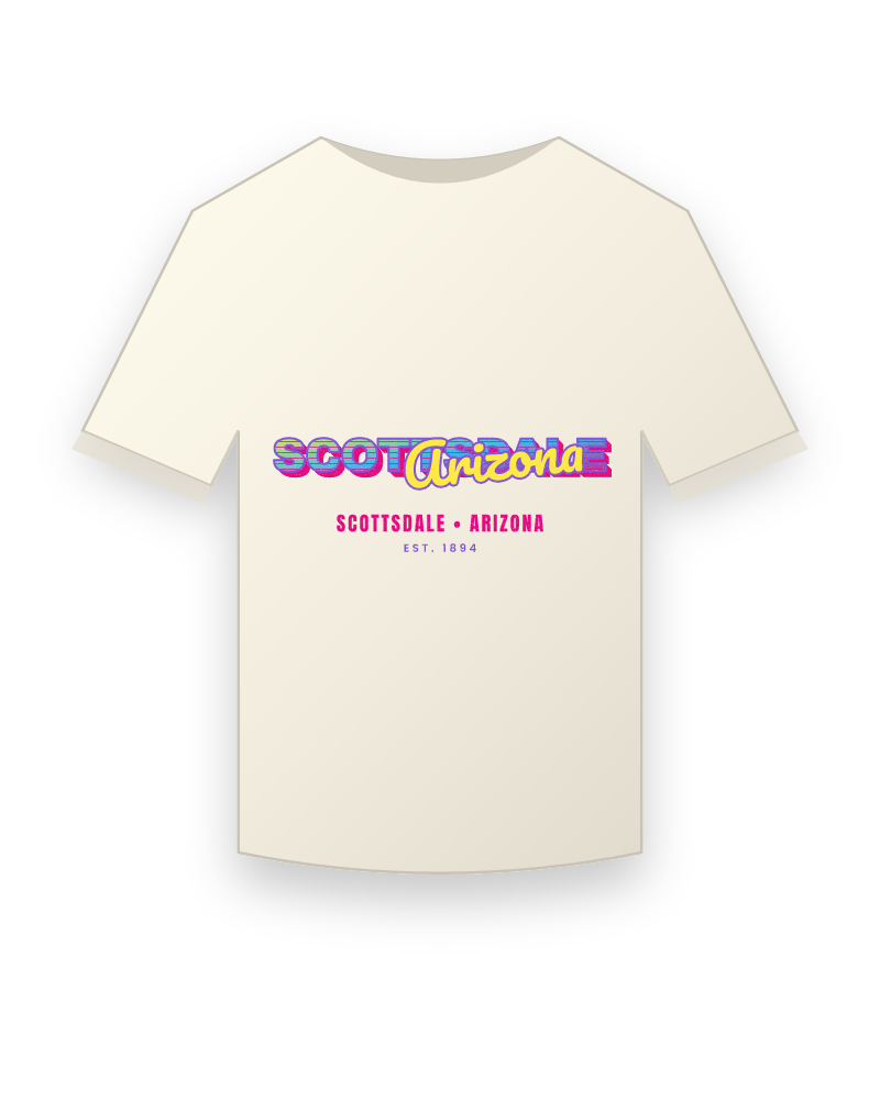 Scottsdale Music TV Vintage Wash Tee