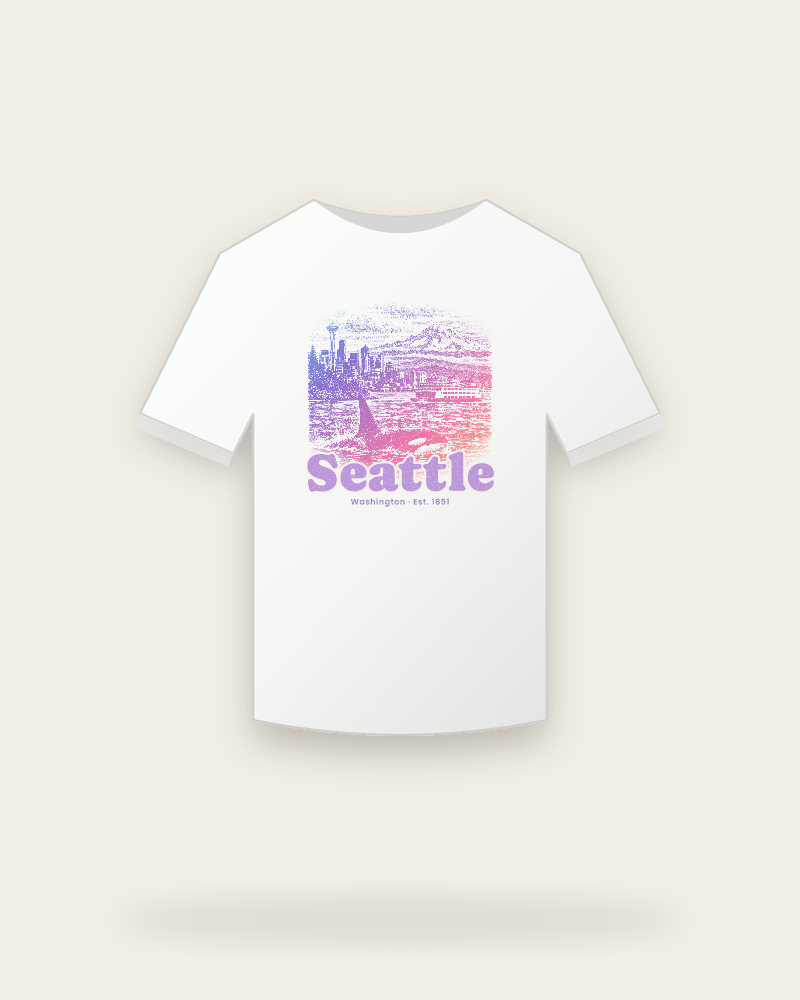 Seattle Sound Orca Youth Tee