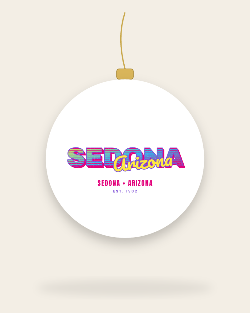 Sedona Music TV Ceramic Ornament