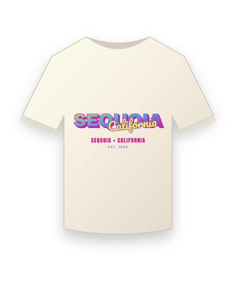 Sequoia Music TV Vintage Wash Tee