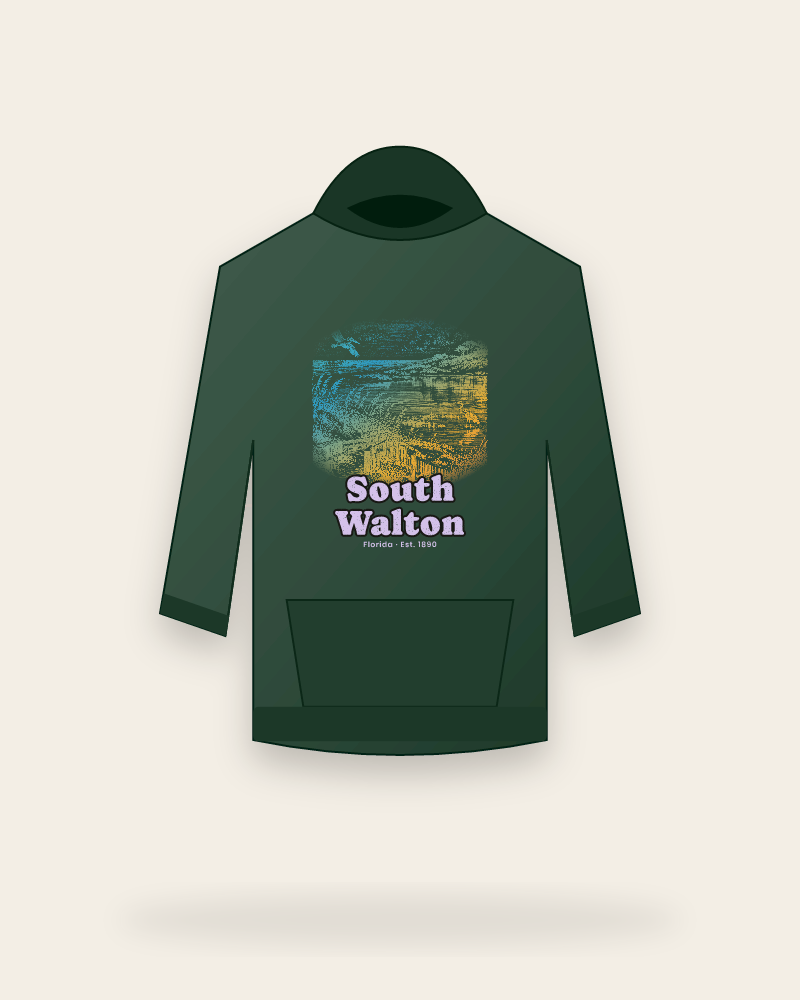South Walton Dune Lake Hooded Sweatshirt