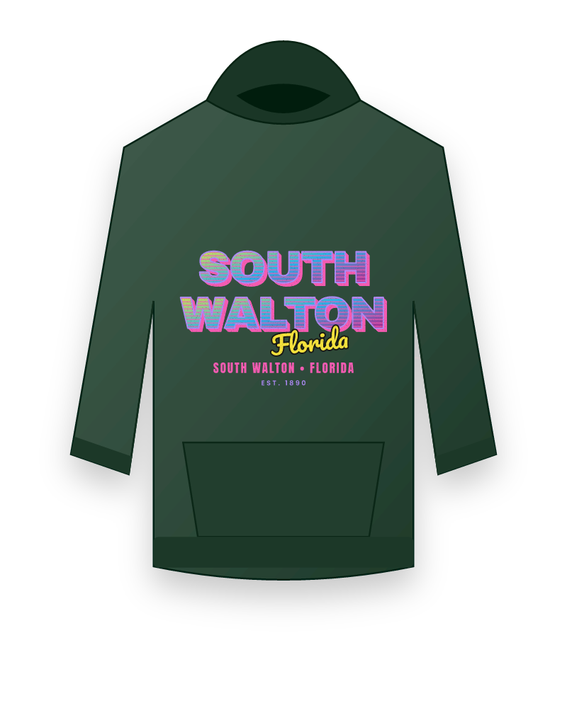 South Walton Music TV Hooded Sweatshirt