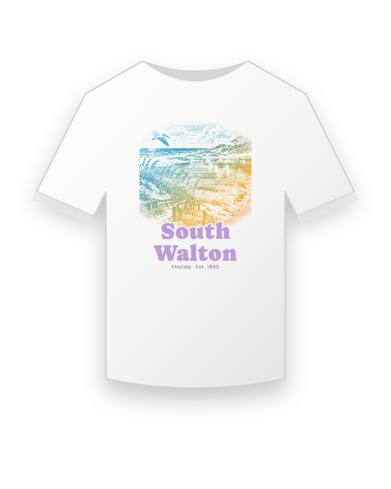 South Walton Dune Lake Youth Tee