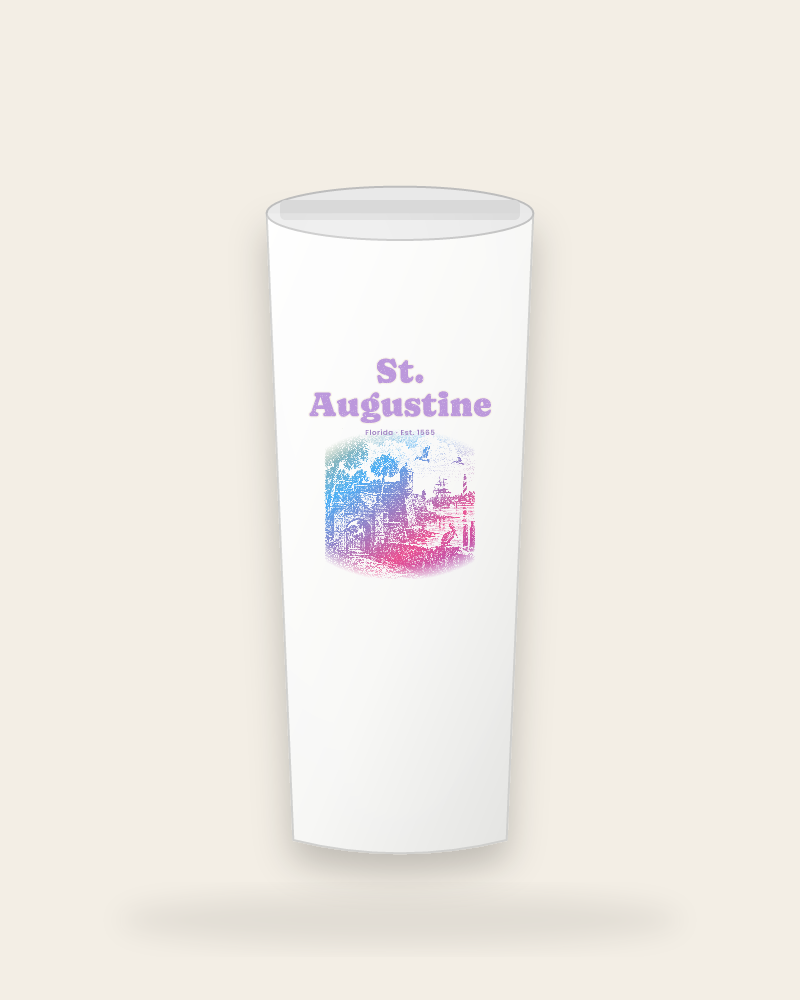 St. Augustine Old Fort & Lighthouse Insulated Tumbler 20oz