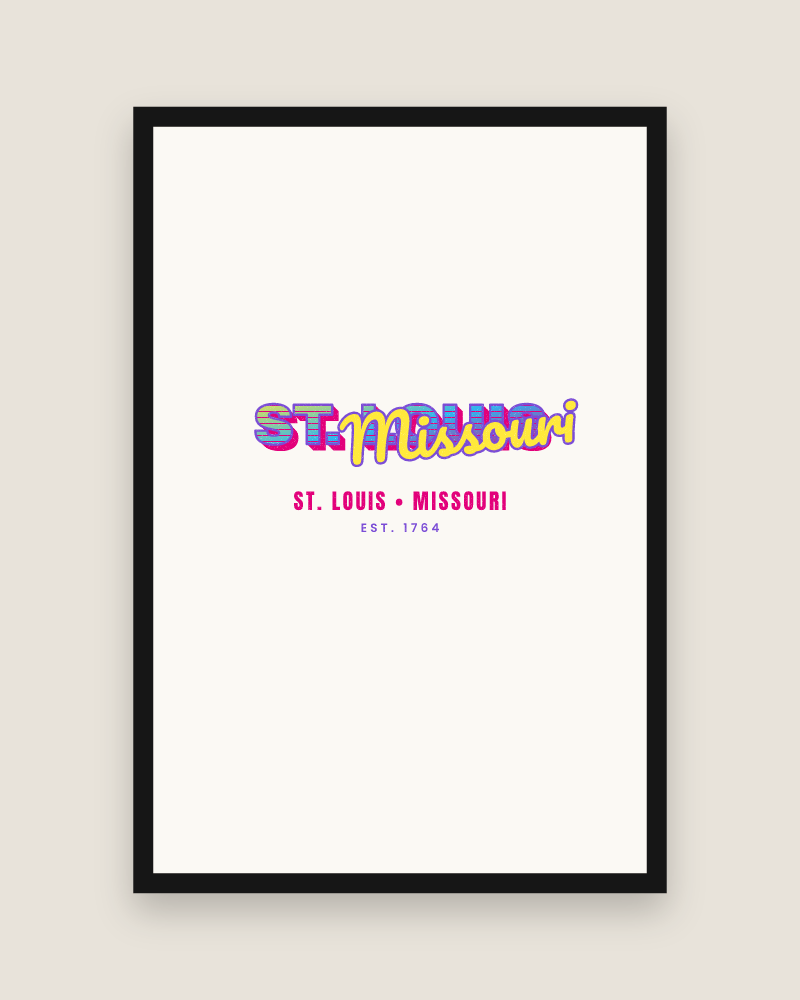 St. Louis Music TV Matte Poster