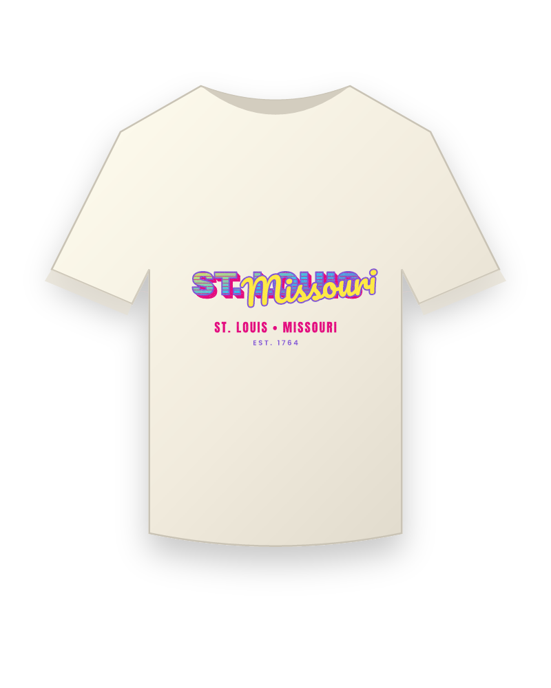 St. Louis Music TV Vintage Wash Tee