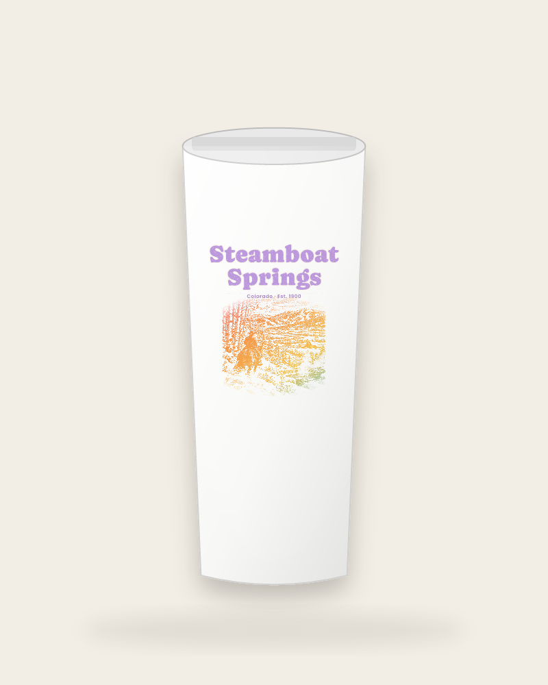 Steamboat Springs Cowboy Powder Insulated Tumbler 20oz