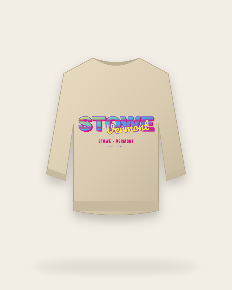 Stowe Music TV Crewneck Sweatshirt