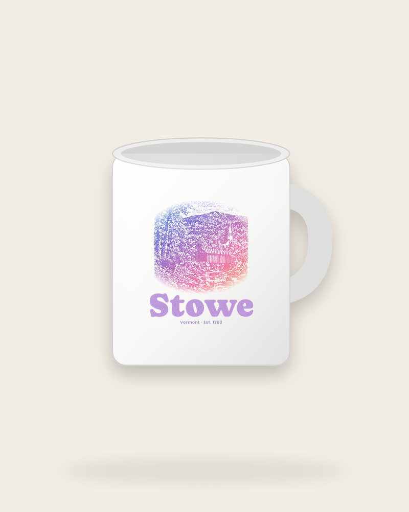 Stowe Covered Bridge Ceramic Mug 11oz