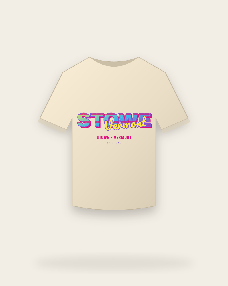 Stowe Music TV Organic Cotton Tee