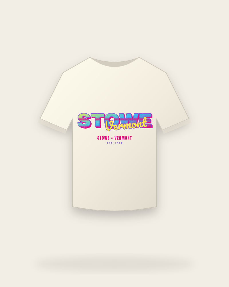 Stowe Music TV Vintage Wash Tee