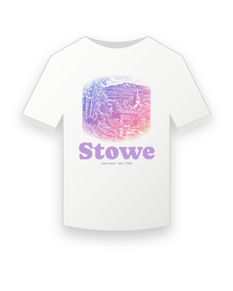 Stowe Covered Bridge Youth Tee