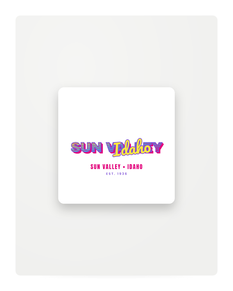 Sun Valley Music TV Fridge Magnet