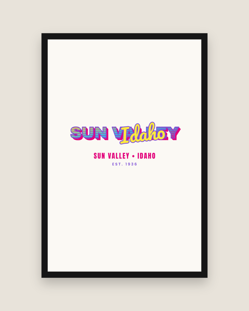 Sun Valley Music TV Matte Poster