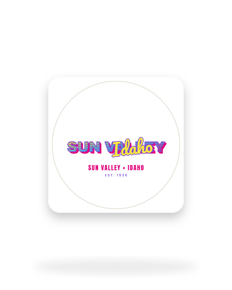 Sun Valley Music TV Kiss-Cut Sticker
