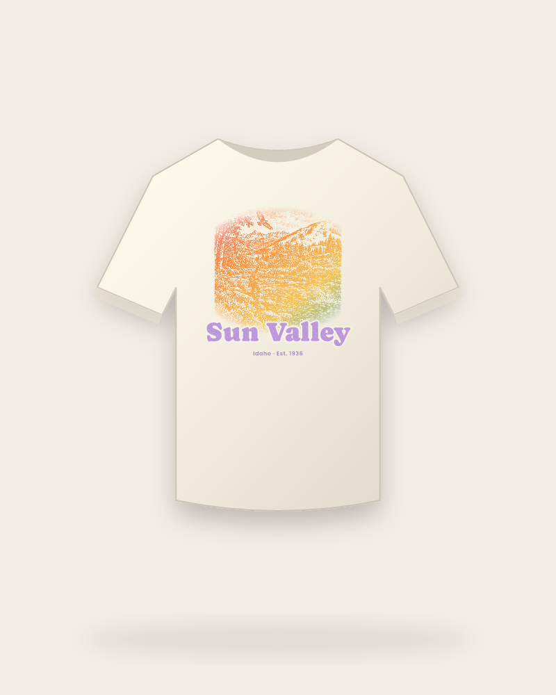 Sun Valley River Cast Vintage Wash Tee