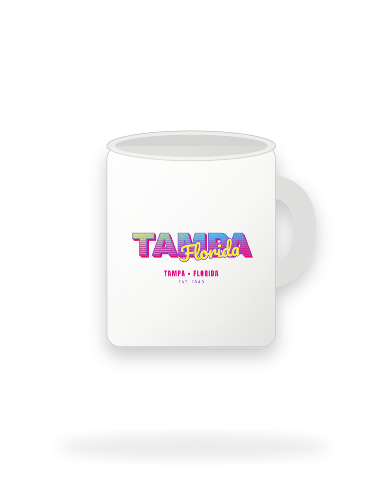 Tampa Music TV Ceramic Mug 11oz
