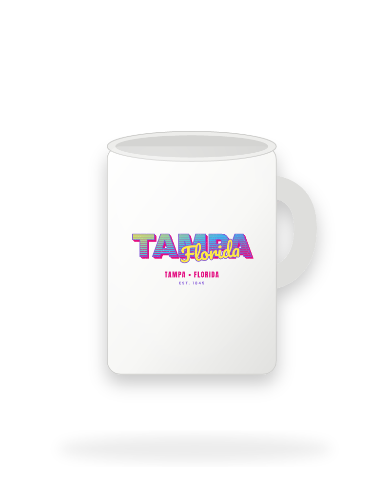 Tampa Music TV Ceramic Mug 15oz