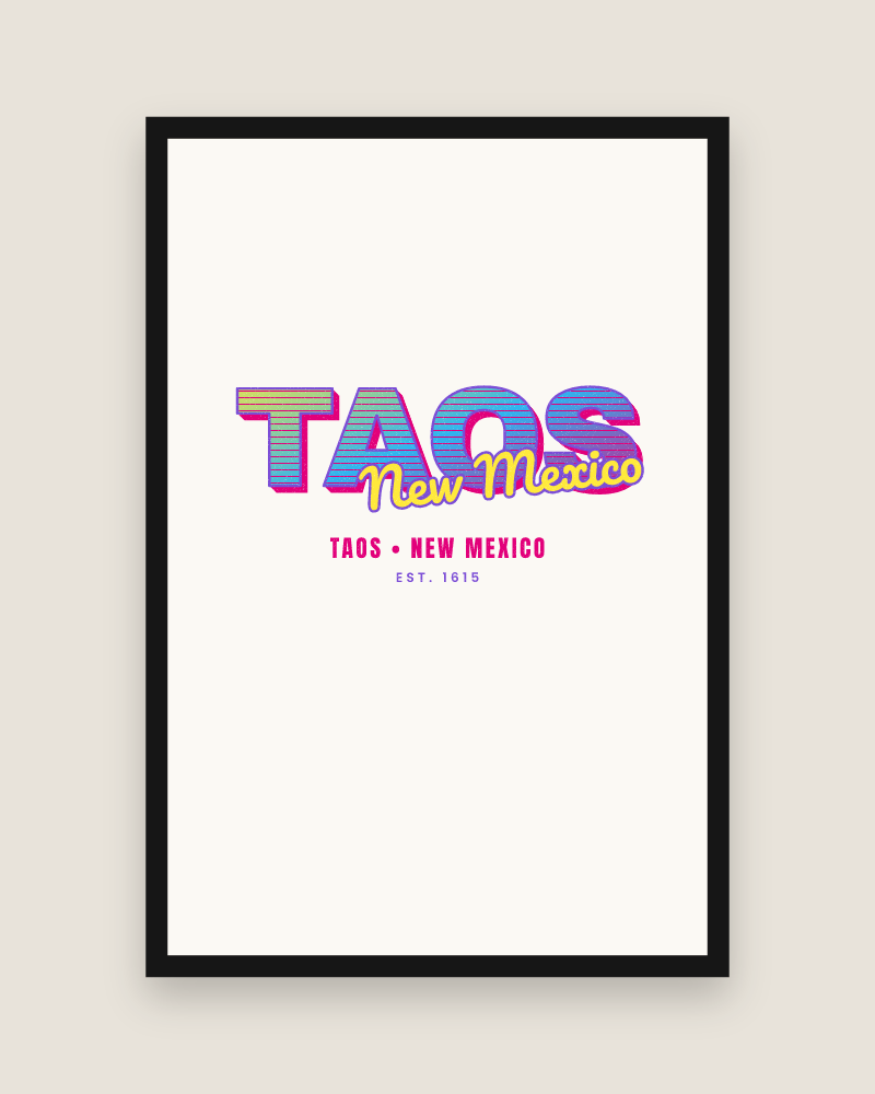 Taos Music TV Matte Poster