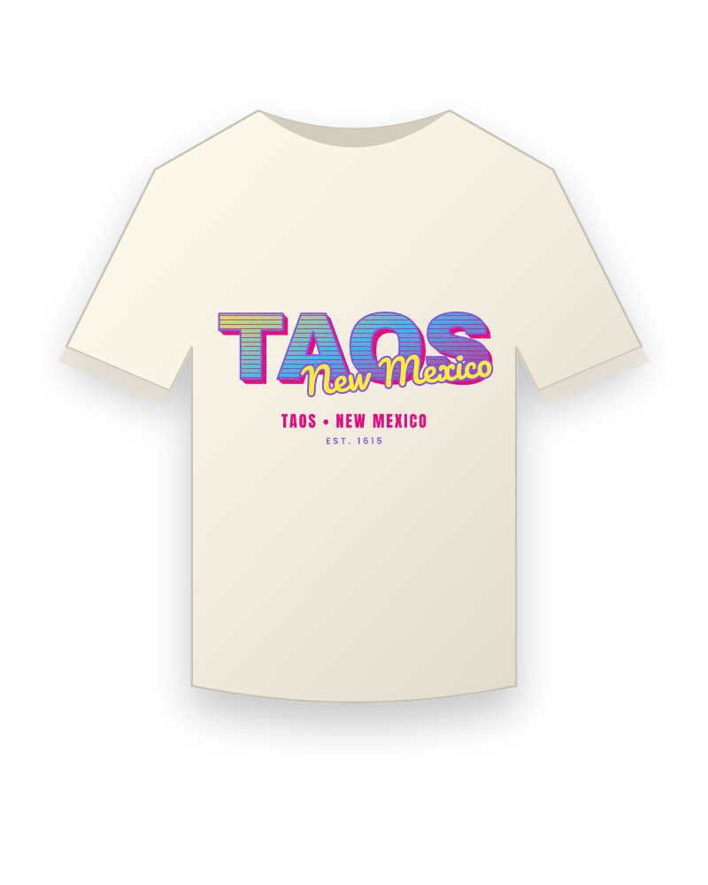 Taos Music TV Vintage Wash Tee