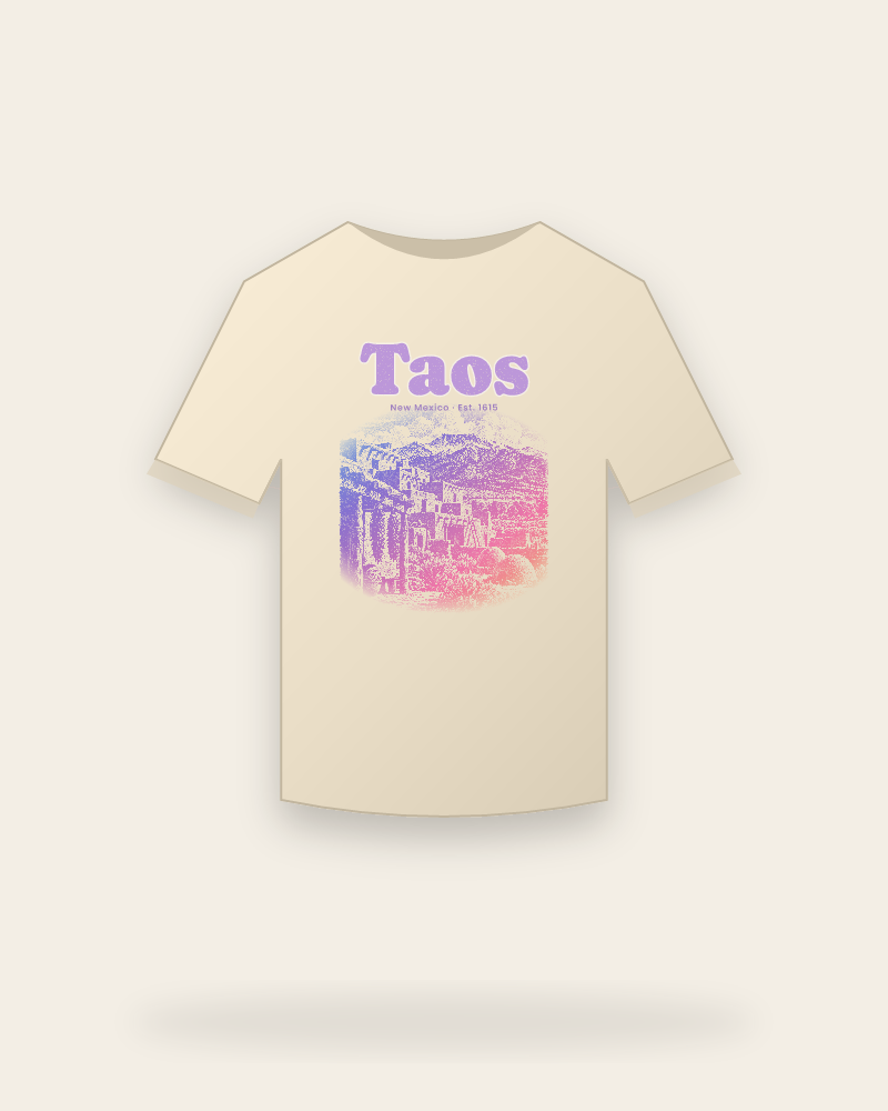 Taos Adobe Pueblo Classic Tee