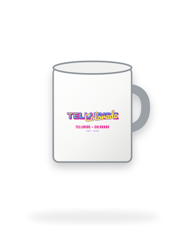 Telluride Music TV Enamel Camp Mug