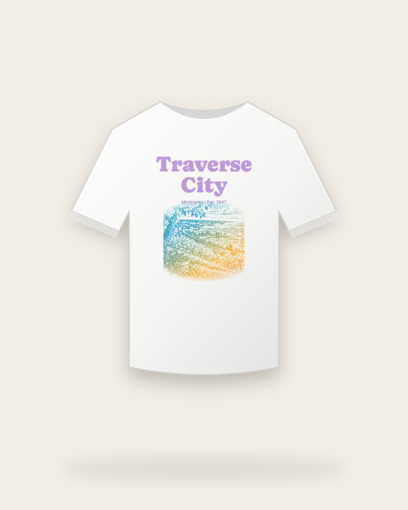 Traverse City Cherry Blossom Bay Youth Tee