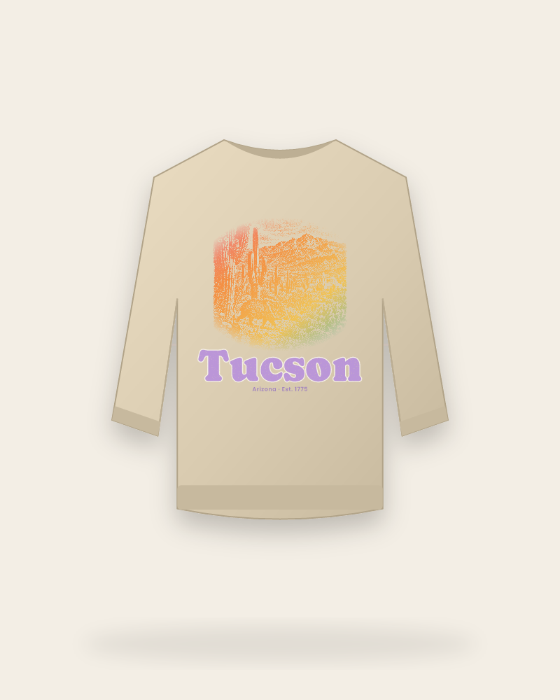 Tucson Saguaro Javelina Crewneck Sweatshirt
