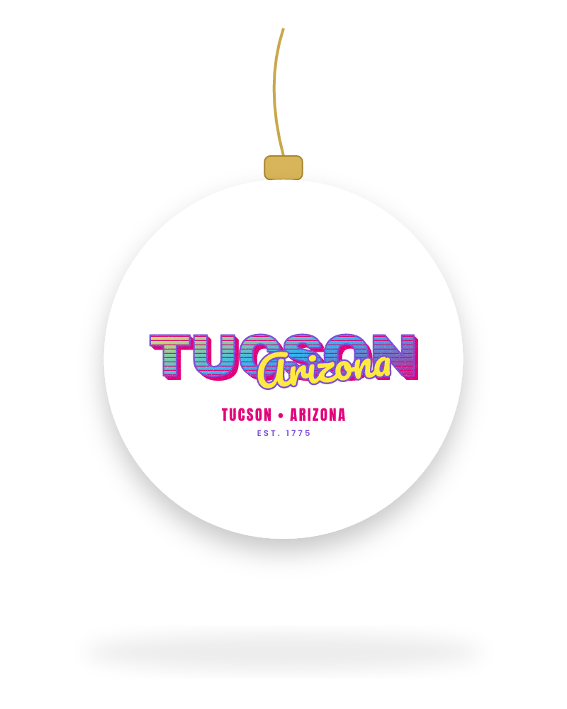 Tucson Music TV Ceramic Ornament
