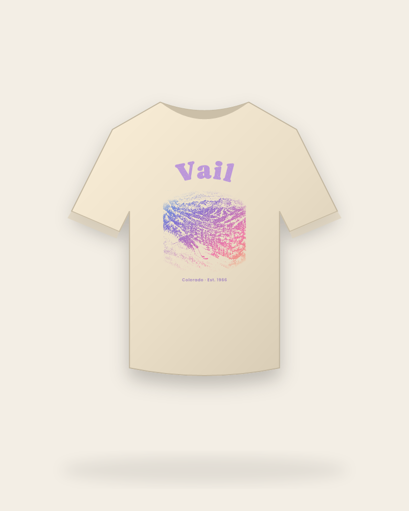 Vail Back Bowls Organic Cotton Tee