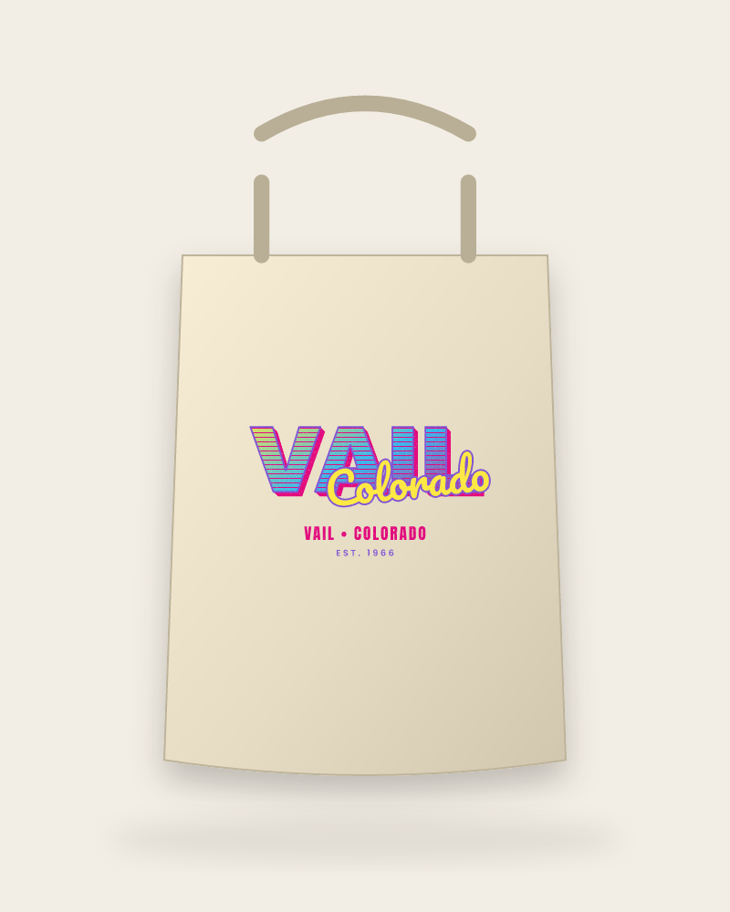 Vail Music TV Canvas Tote